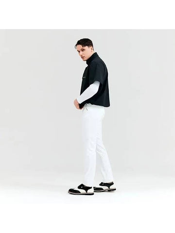 Golf Men s Side Band Basic Pants White - HENRY STUART - BALAAN 1