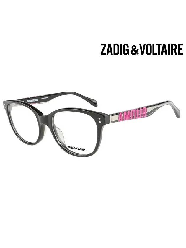 Zadig & Voltaire Glasses Frame VZV202 0700 Round Women's Glasses - ZADIG & VOLTAIRE - BALAAN 2