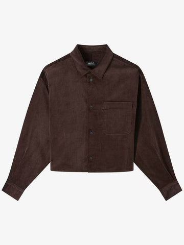 Sophia Long Sleeve Shirt Black - A.P.C. - BALAAN 1