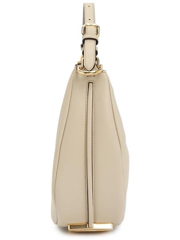 Fendigraphy Small Hobo Shoulder Bag Beige - FENDI - BALAAN 4