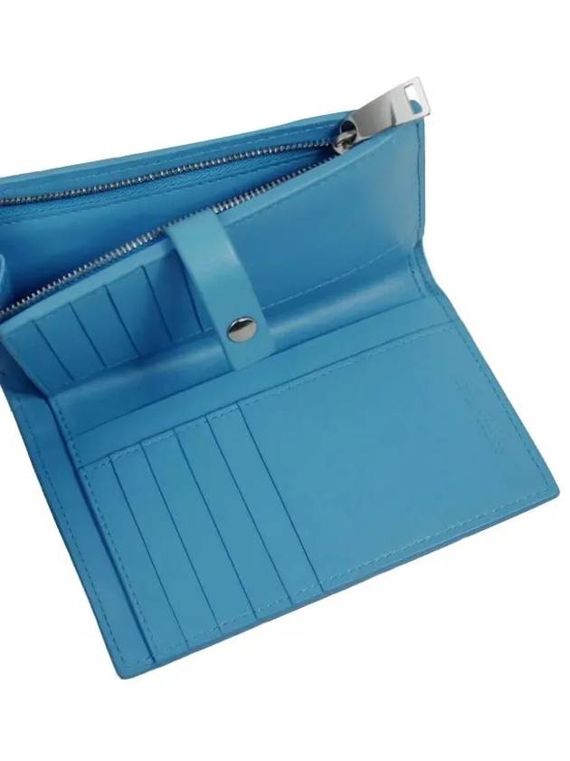 Intrecciato French Medium Wallet Swimming Pool - BOTTEGA VENETA - BALAAN 4