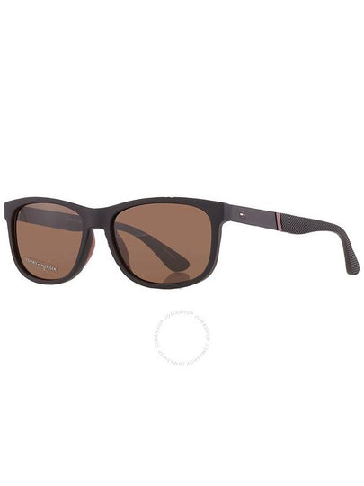 Tommy Hilfiger Brown Rectangular Men's Sunglasses TH 1520/S 0003/70 57 - TOMMY HILFIGER - BALAAN 2