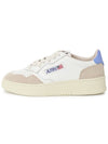 Medalist Blue Tab Suede Low Top Sneakers White Beige - AUTRY - BALAAN 4