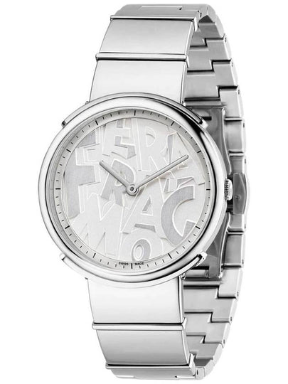 Logomania 35MM Silver Watch Silver - SALVATORE FERRAGAMO - BALAAN 2