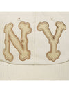 NY Emblem Washed BB Cap Ivory - OGARP - BALAAN 5