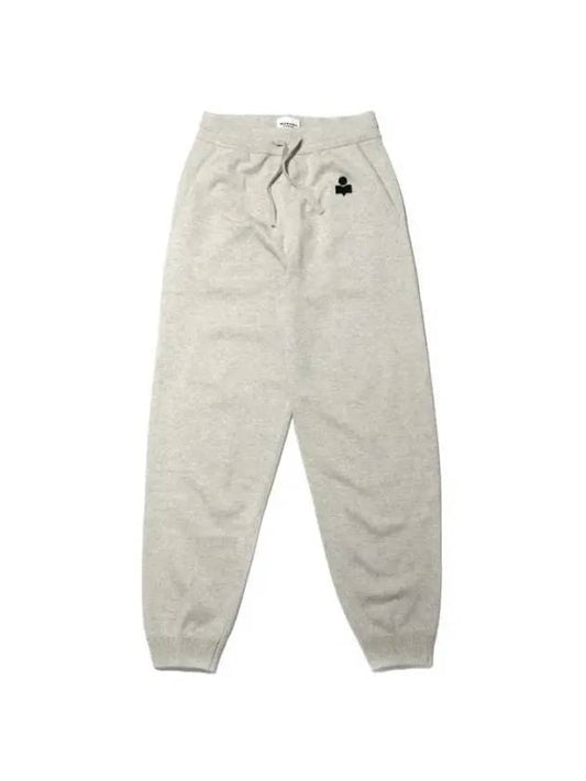 Kira Logo Jogger Track Pants Gray - ISABEL MARANT - BALAAN 2