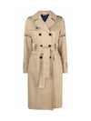 Raw Edge Macintosh Armband High Armhole Trench Beige - THOM BROWNE - BALAAN 3