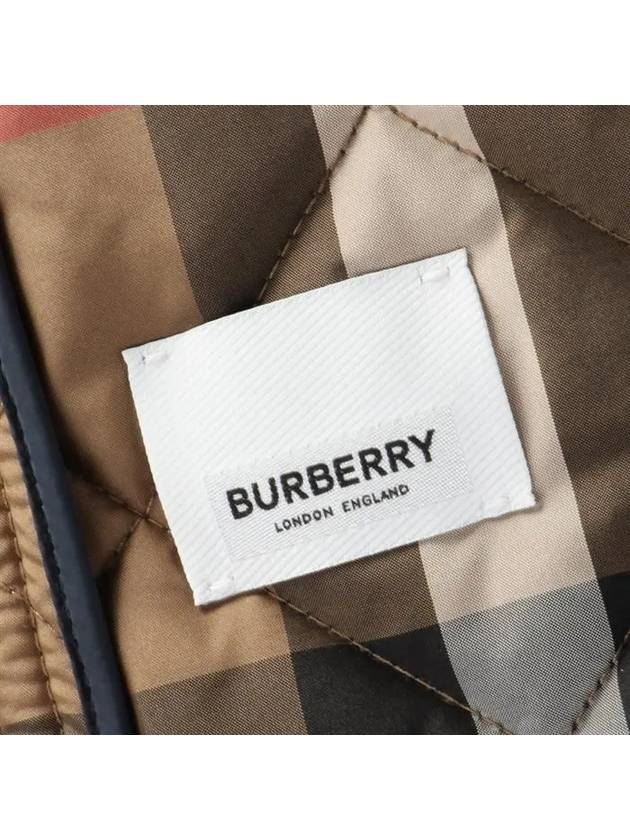 Dalry Quilted Jacket Navy - BURBERRY - BALAAN 8