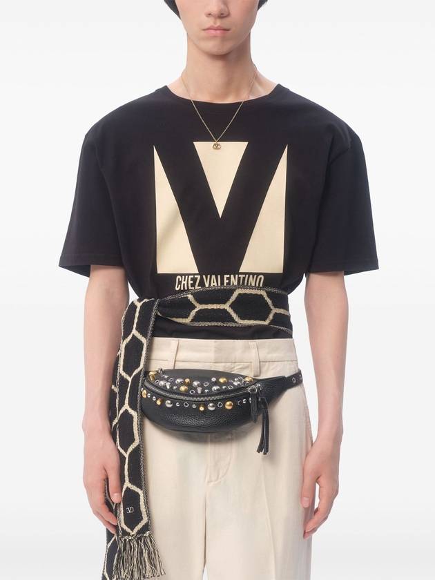 Valentino Garavani T-shirts and Polos Black - VALENTINO - BALAAN 6