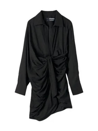 Jacquemus La Robe Bahia One Piece Black - JACQUEMUS - BALAAN 1