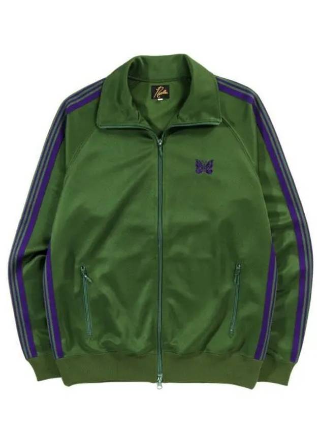 IDomestic ShippingI Track Jacket Poly Smooth IVYGREEN NS244 kr 204443 - NEEDLES - BALAAN 1