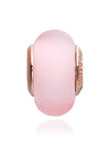 Rose Matte Murano Glass Charm Pink - PANDORA - BALAAN 3