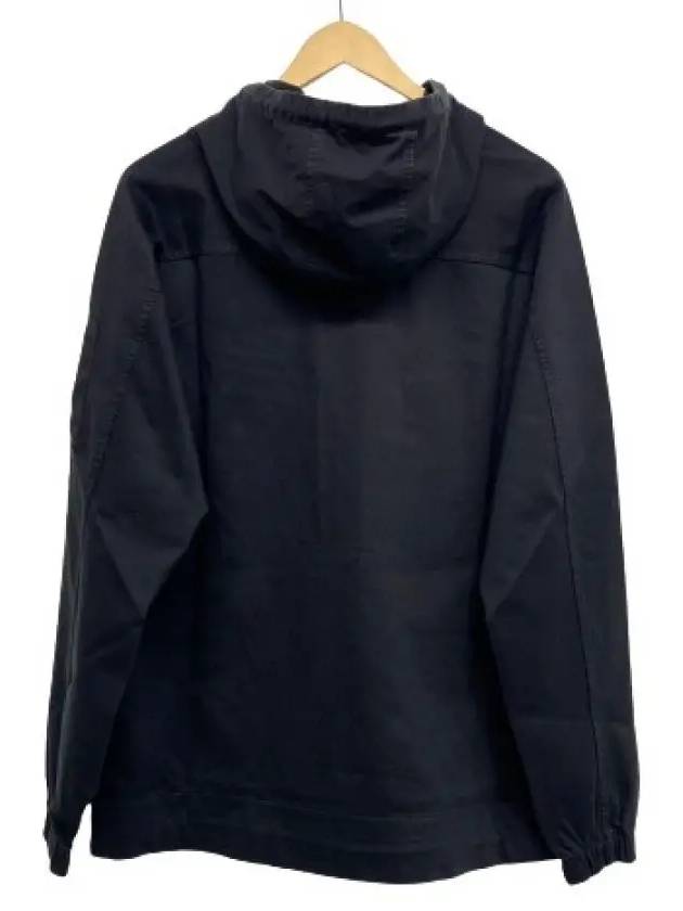 Lens Patch Pocket Knit Zip-up Jacket Black - CP COMPANY - BALAAN.