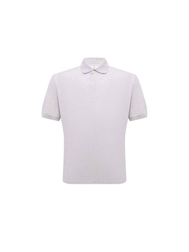 Short Sleeve Polo Shirt White - BRUNELLO CUCINELLI - BALAAN 1