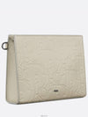 A5 Triangle Pouch Beige Dior Gravity Leather - DIOR - BALAAN 2