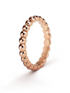 Van Cleef Perley Gold Beads Ring Medium Model 18K Pink GoldVCARN9PB00 - VANCLEEFARPELS - BALAAN 1