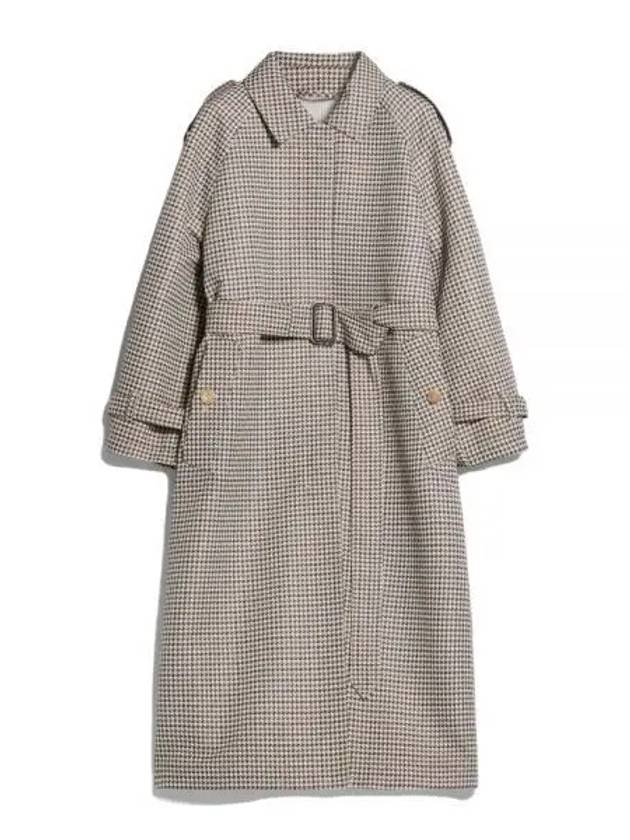 Fitwrench Water Repellent Trench Coat Grey - MAX MARA - BALAAN 2