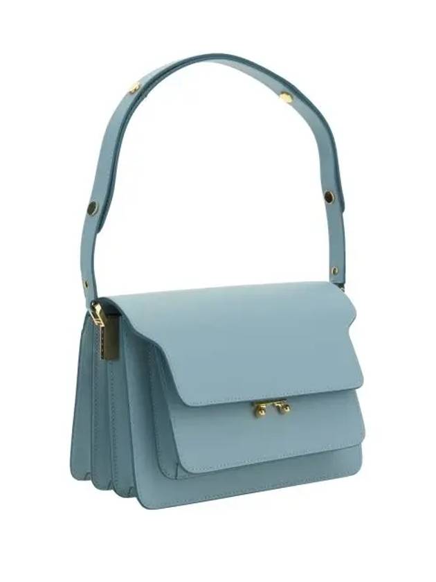 Trunk Medium Shoulder Bag Blue - MARNI - BALAAN 3