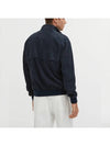 G9 Slim Fit Suede Jacket Navy - BARACUTA - BALAAN 5