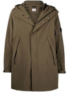 Shell R Lens Wappen Hooded Parka Green - CP COMPANY - BALAAN 1