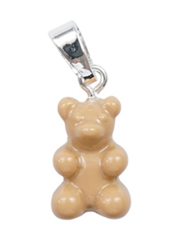 Nostalgia Bear Pendant Salt caramel Silver - CRYSTAL HAZE - BALAAN 1