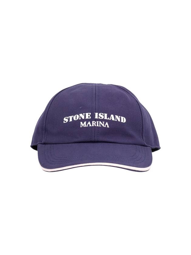 Marina Logo Cap - STONE ISLAND - BALAAN 4