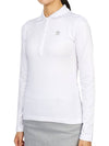 Golf wear polo brushed long sleeve t-shirt G01562 001 - HYDROGEN - BALAAN 2