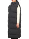 Women's Hooded Padded Vest Black - STUDIO NICHOLSON - BALAAN 4