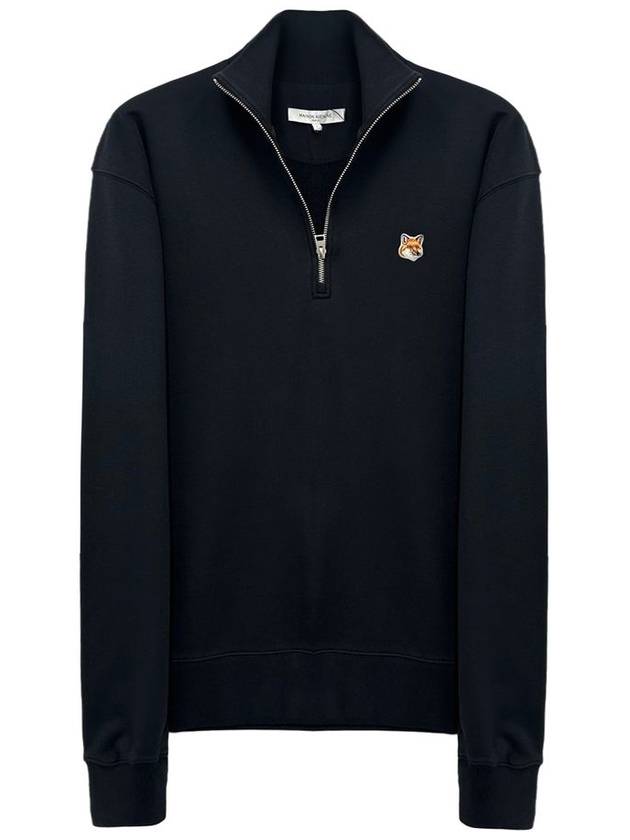 Fox Head Half Zip Up Sweatshirt MM00314 P199 - MAISON KITSUNE - BALAAN 3