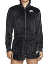 Women's Air Velor Jacket Black - NIKE - BALAAN 1