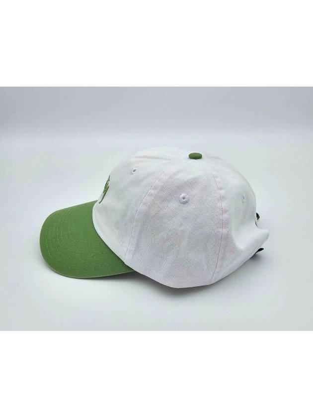 Stock Low Pro Ball Cap White Washed Green - STUSSY - BALAAN 4