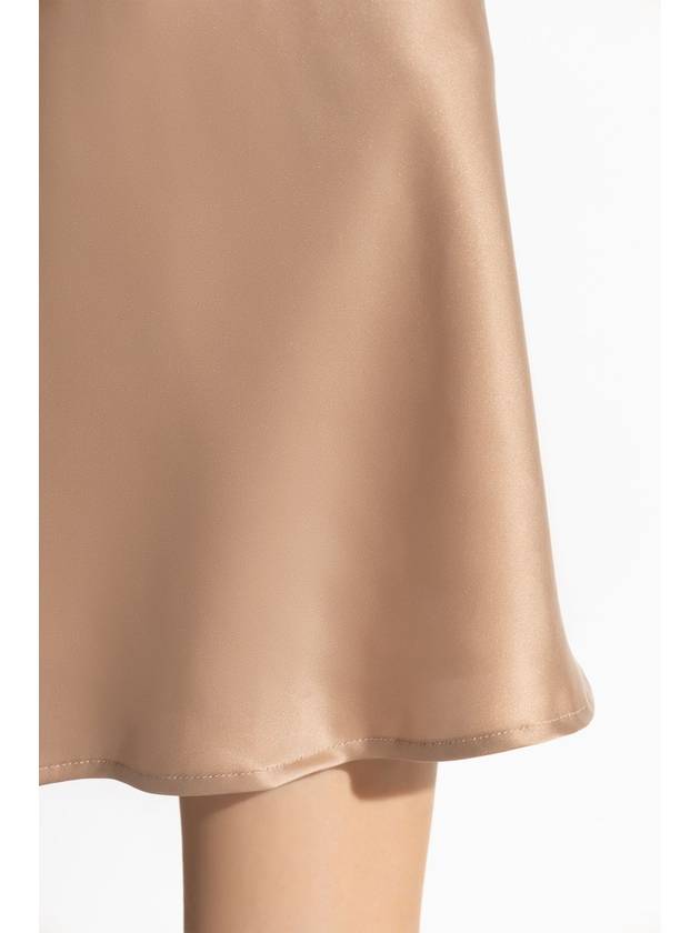 Blumarine Silk Skirt, Women's, Beige - BLUMARINE - BALAAN 5