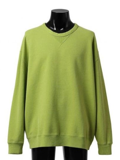 Garment Dyed Cotton Jersey Sweatshirt Green - TEN C - BALAAN 2