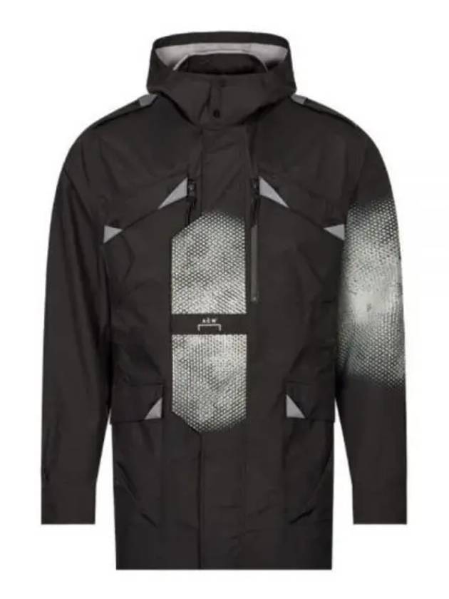 A COLD WALL GRAPHIC M 65 MODEL 6 ACWMO105 BLACK M65 jacket - A-COLD-WALL - BALAAN 1