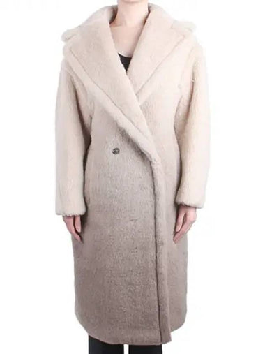 Women s Gato Teddy Coat Sand GATTO 001 1120184 - MAX MARA - BALAAN 1