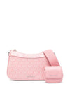 Jet Set Monogram Cross Bag Pink - MICHAEL KORS - BALAAN 1