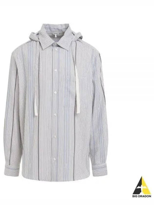 jacquard hooded shirt - LOEWE - BALAAN 2