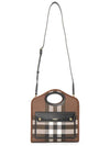 Mini Pocket Tote Bag Brown - BURBERRY - BALAAN 8