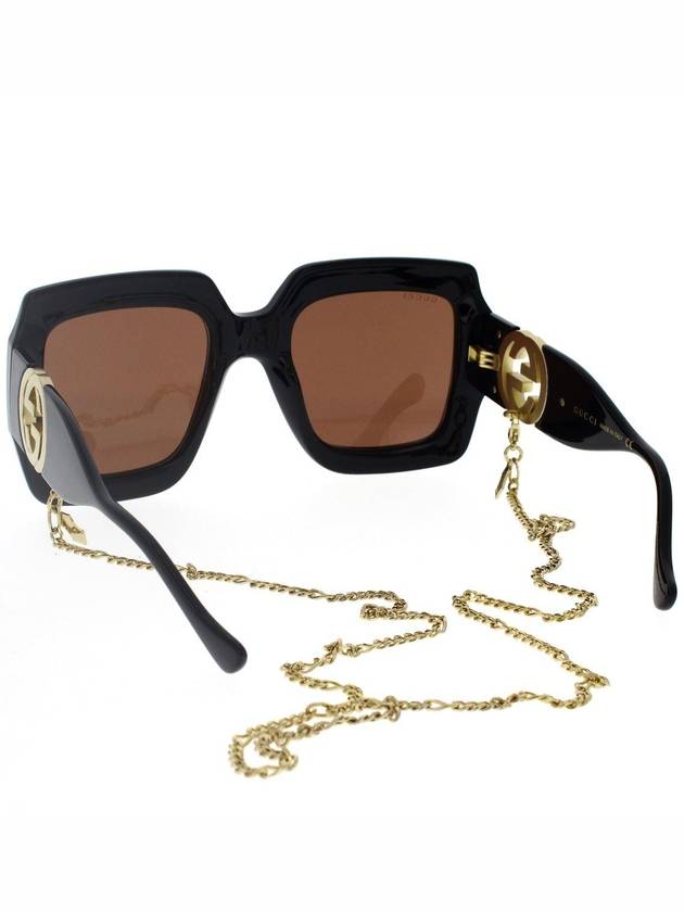 Eyewear Chain Square Frame Sunglasses GG1022S005 - GUCCI - BALAAN 6