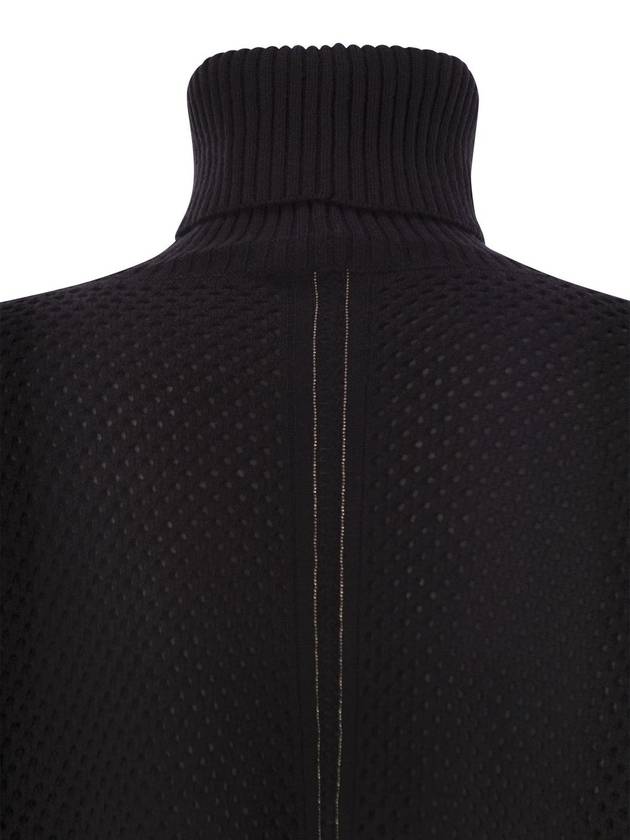 Platinum over turtleneck sweater - FABIANA FILIPPI - BALAAN 4