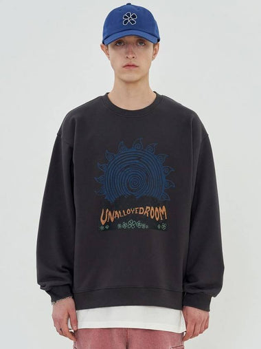 Golden West Sweatshirt Charcoal - UNALLOYED - BALAAN 1