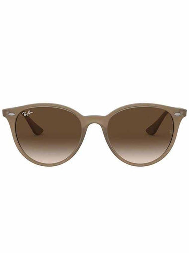 Eyewear Round Gradient Sunglasses Brown - RAY-BAN - BALAAN 1