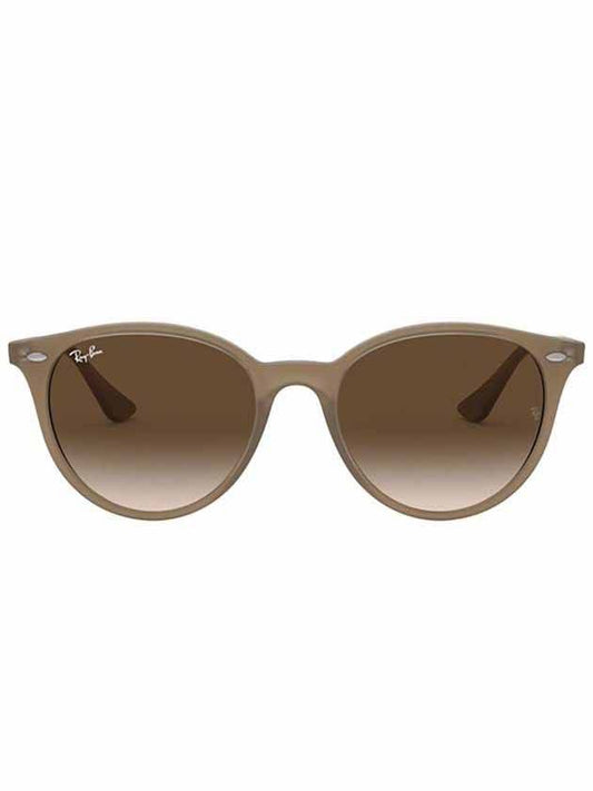 Eyewear Round Gradient Sunglasses Brown - RAY-BAN - BALAAN 1