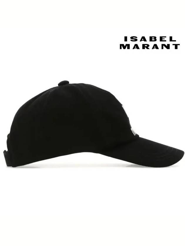 Isabel Marant Tyrone Cap Hat Black TYRON CQ001XFB A3C05A BKEC - ISABEL MARANT ETOILE - BALAAN 4