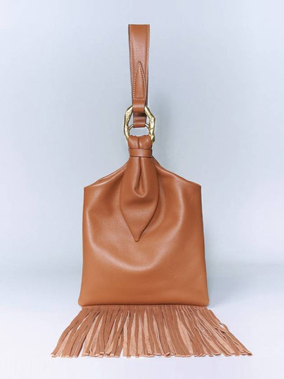 Ami Fringe Tote Bag Tan - AMADEE - BALAAN 2