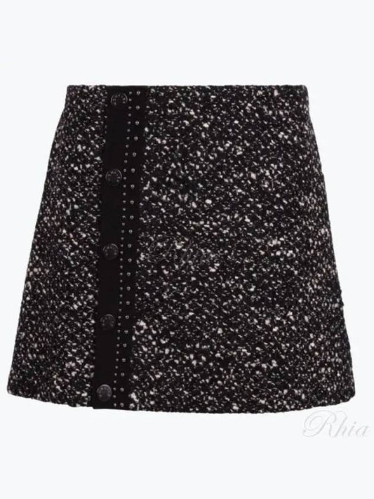 2D00014 596CO F90 Tweed Skirt - MONCLER - BALAAN 1