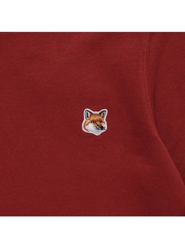 Fox Head Patch Regular Sweatshirt Red - MAISON KITSUNE - BALAAN 4