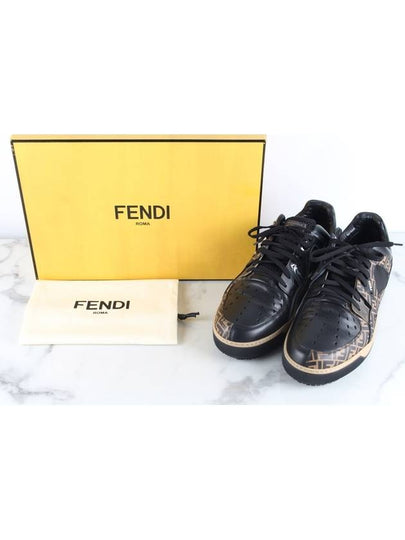 FF pattern leather sneakers 9 280 - FENDI - BALAAN 2