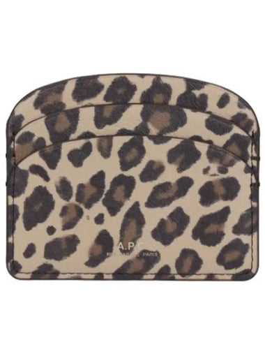 Demi Rune Card Holder Leopard - A.P.C. - BALAAN 1