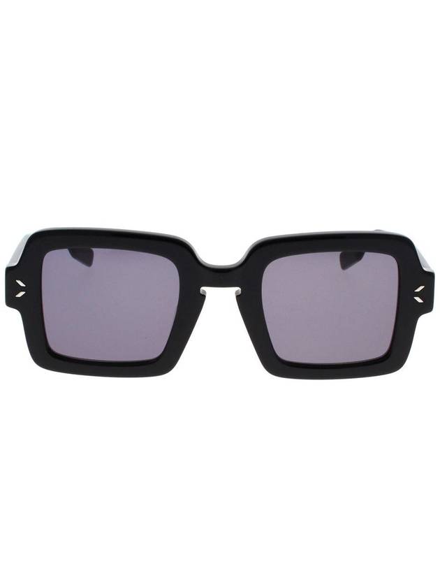 Eyewear Square Acetate Sunglasses Black - ALEXANDER MCQUEEN - BALAAN 2